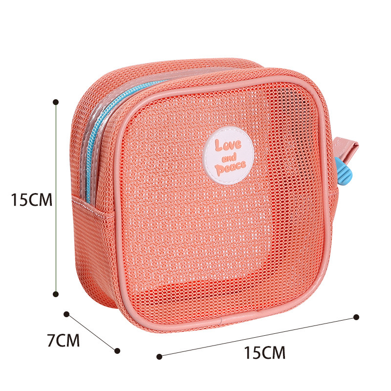New toiletry bag, lightweight travel storage bag, lipstick small bag, medium bag, beach quick-drying makeup bag detail image 13