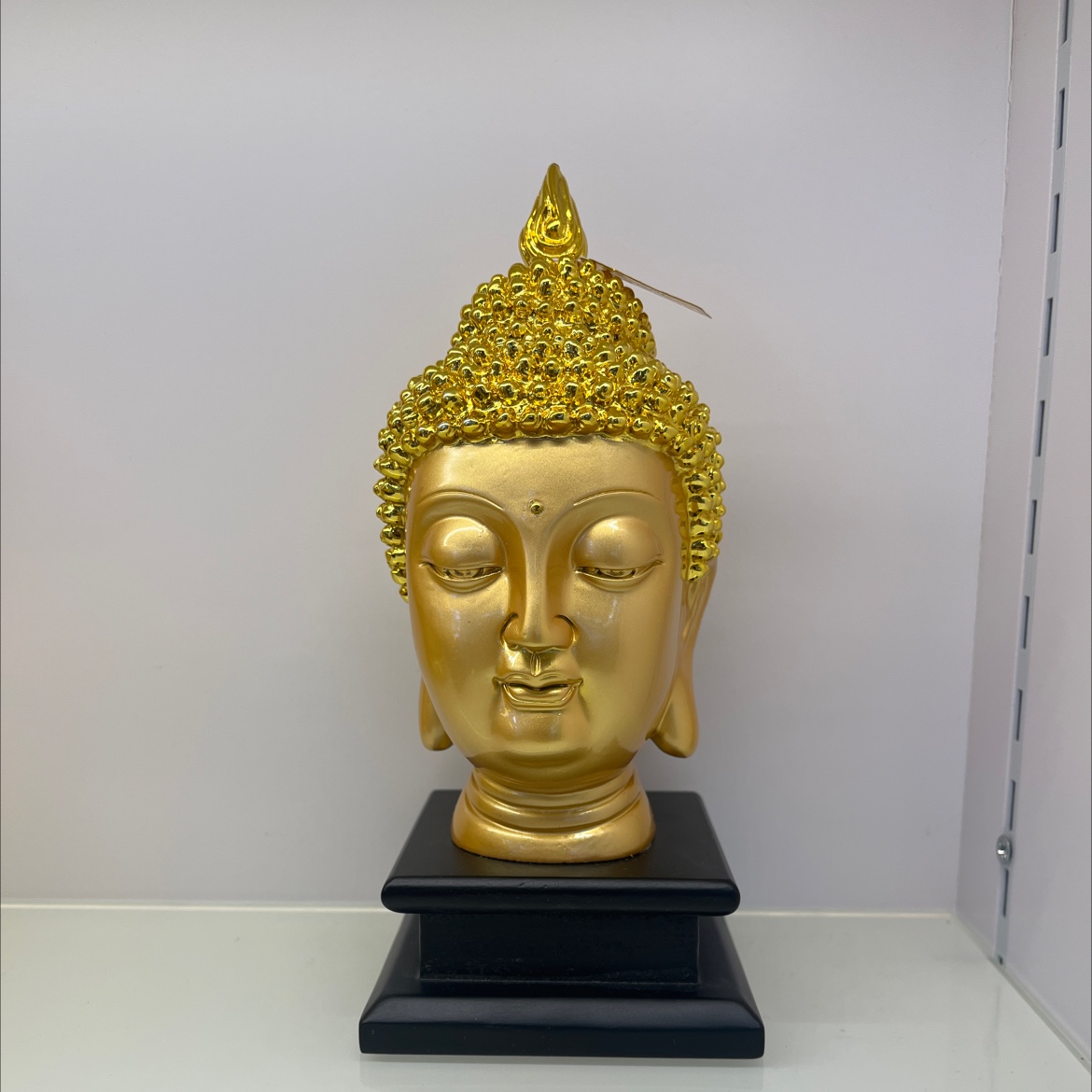 Buddha Tou Resin Crafts Ornaments Electroplated Golden Resin Crafts
