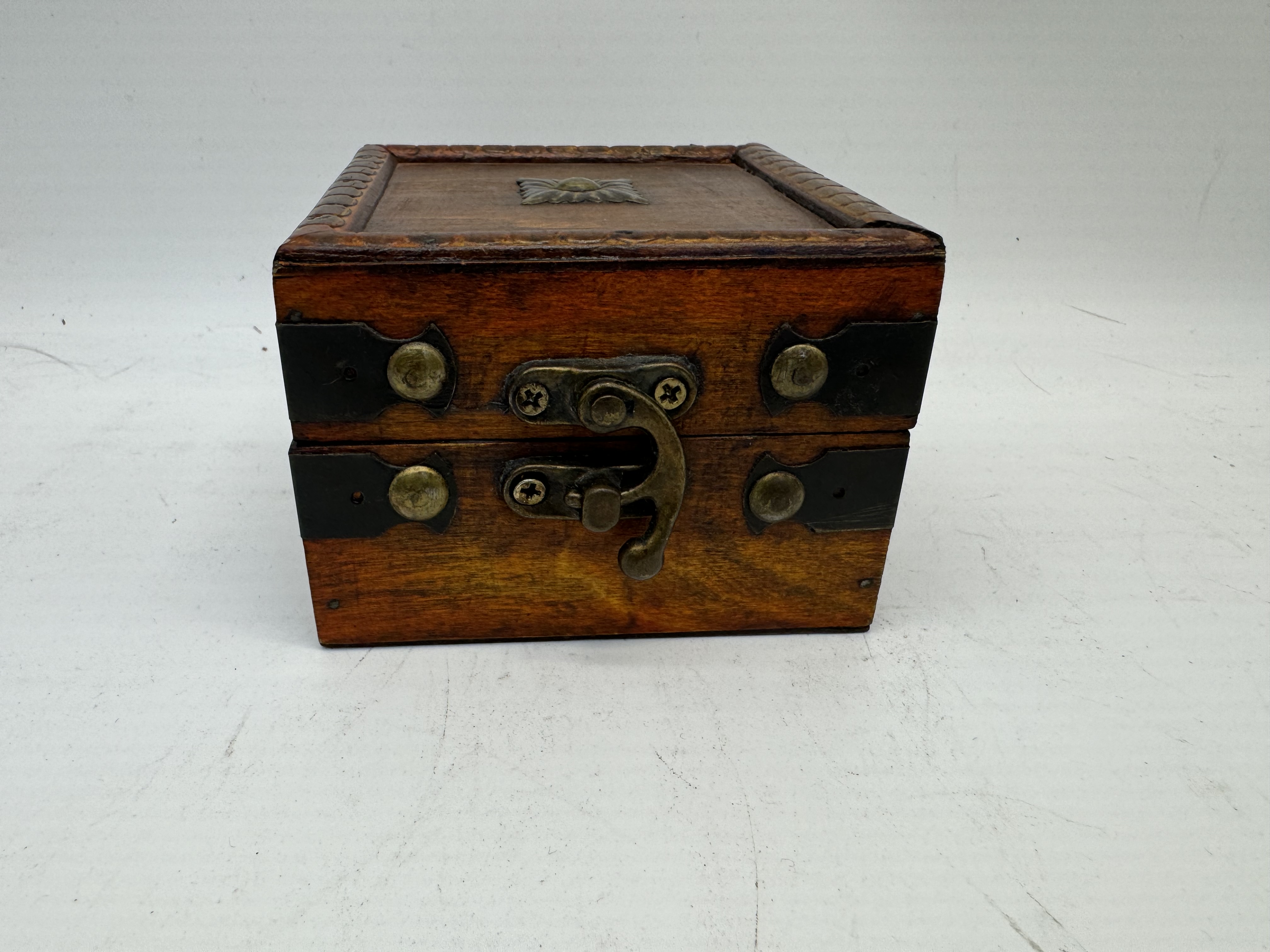 仿古木盒刘氏仿古工艺家居装饰工艺摆件工艺品海盗盒收纳盒10