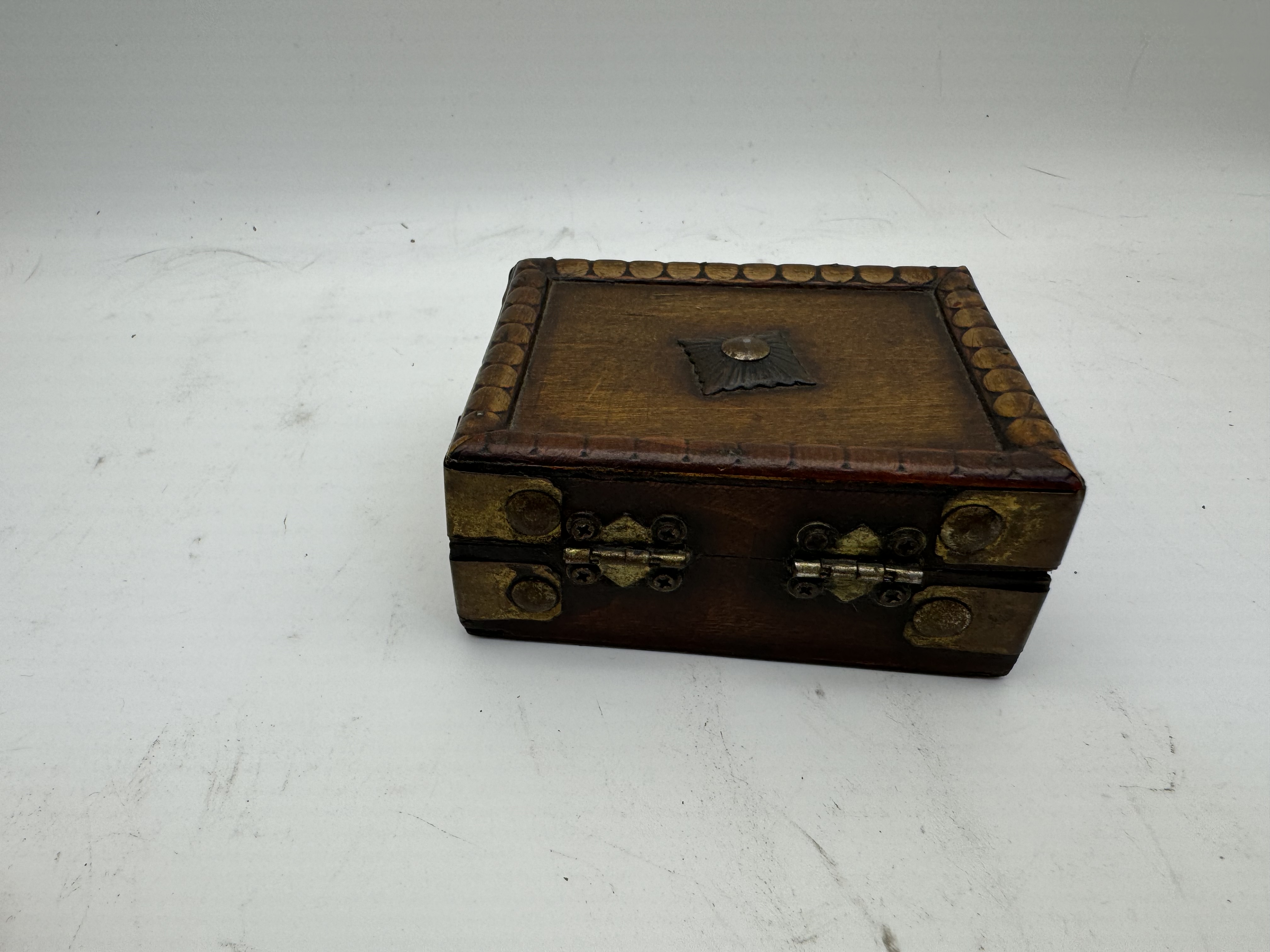 仿古木盒刘氏仿古工艺家居装饰工艺摆件工艺品海盗盒收纳盒11产品图