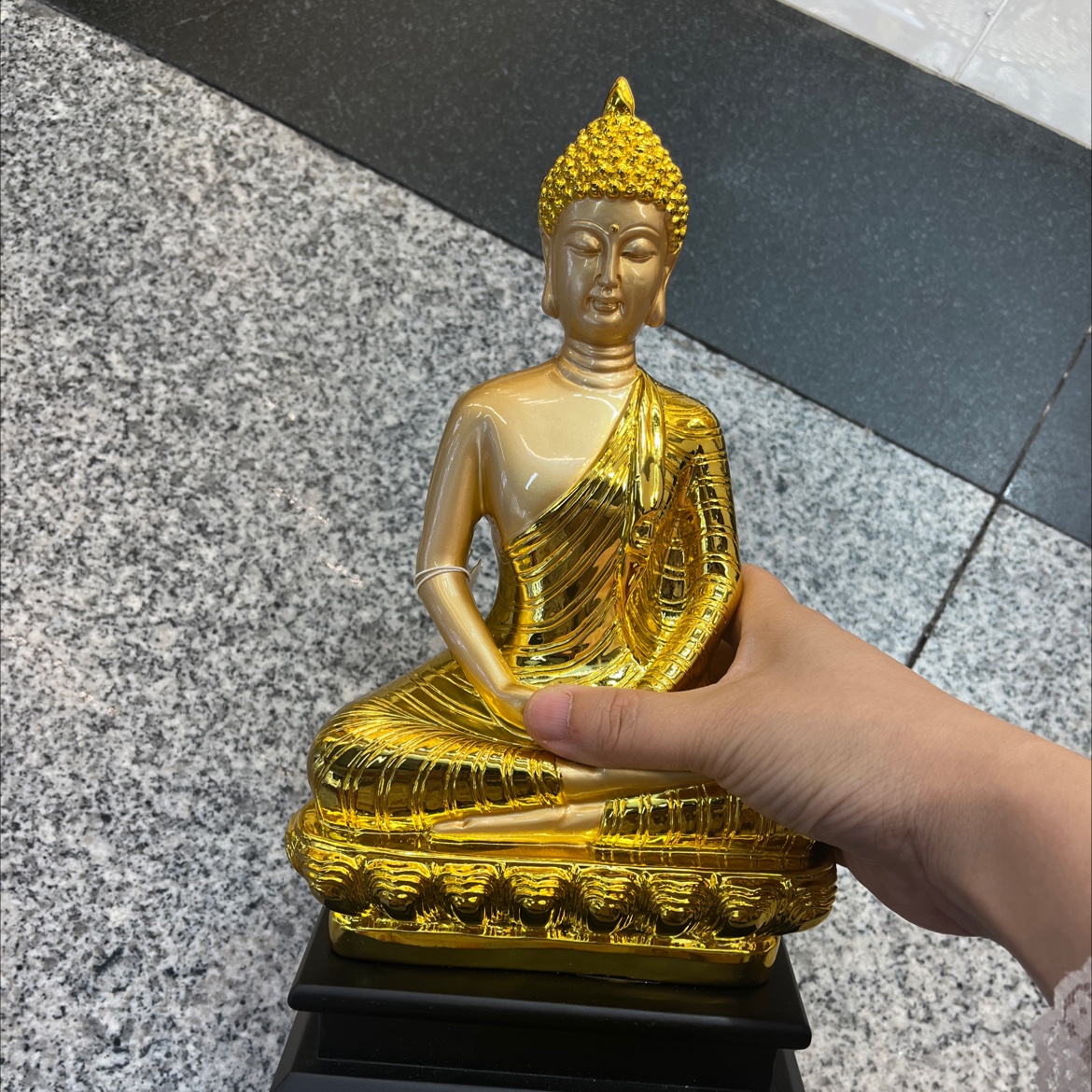 Resin Handicraft Decoration Indian Buddha Decoration