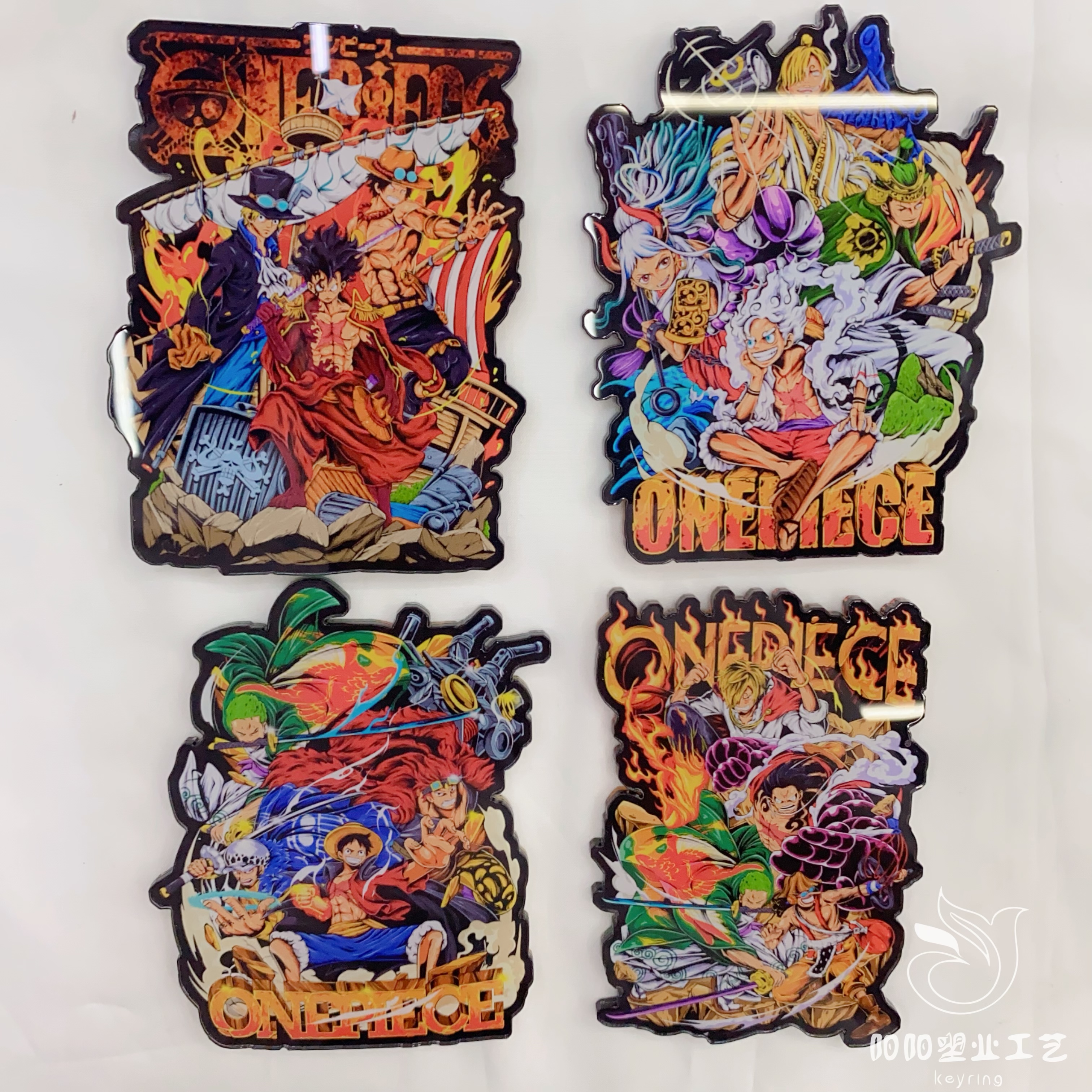 Acrylic fridge magnets, Chinese-style character signs, personalized and creative magnetic stickers, three-dimensional home decoration ornaments, magnet creative fridge magnets Application Scenario