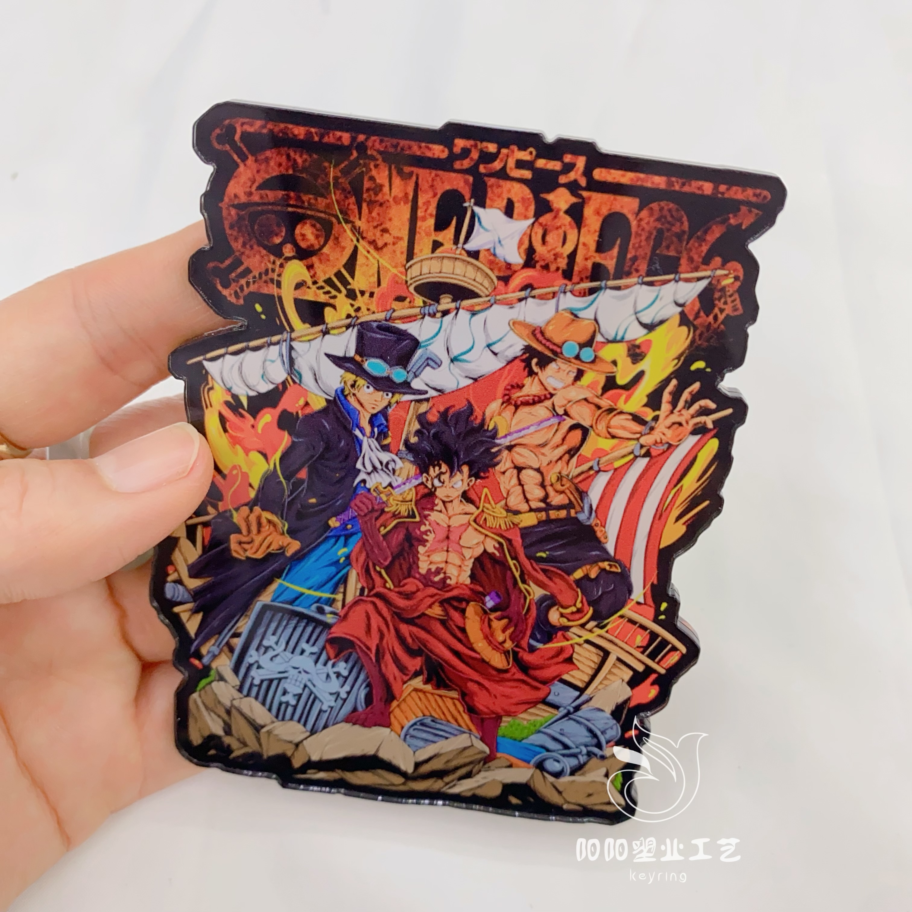 Acrylic fridge magnets, Chinese-style character signs, personalized and creative magnetic stickers, three-dimensional home decoration ornaments, magnet creative fridge magnets Specification image