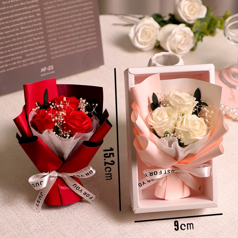 Soap rose gift box for Teachers' Day, Mother's Day and Valentine's Day detail image 5