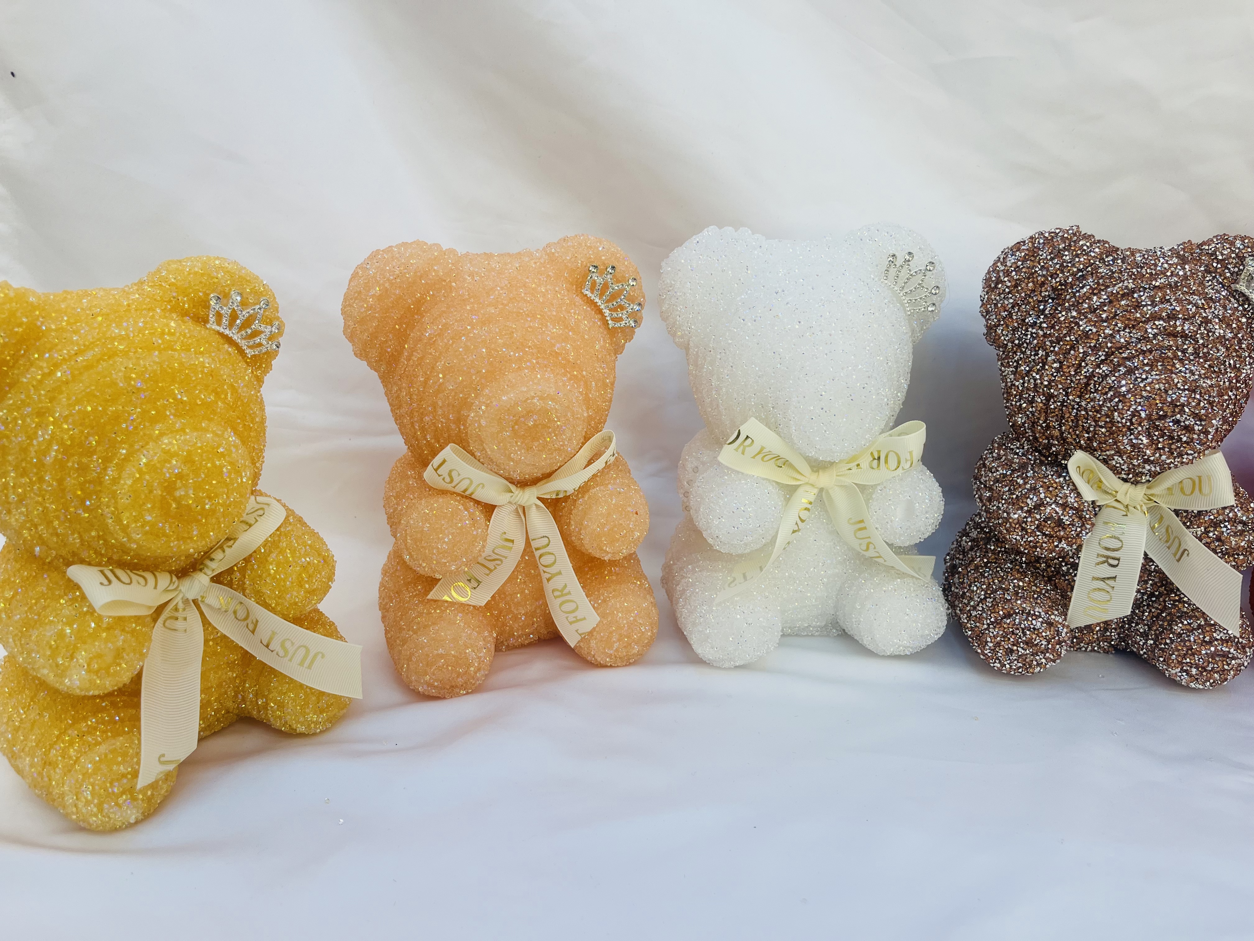 Crystal diamond Bear Valentine's Day and Children's Day gifts, festival presents detail image 6