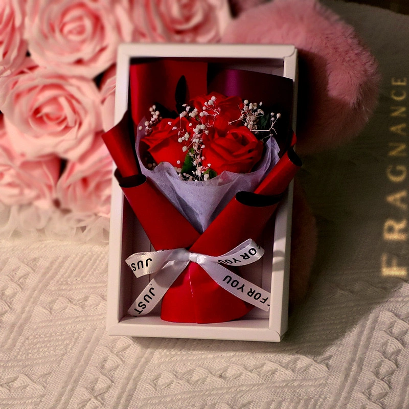 Soap rose gift box for Teachers' Day, Mother's Day and Valentine's Day detail image 7