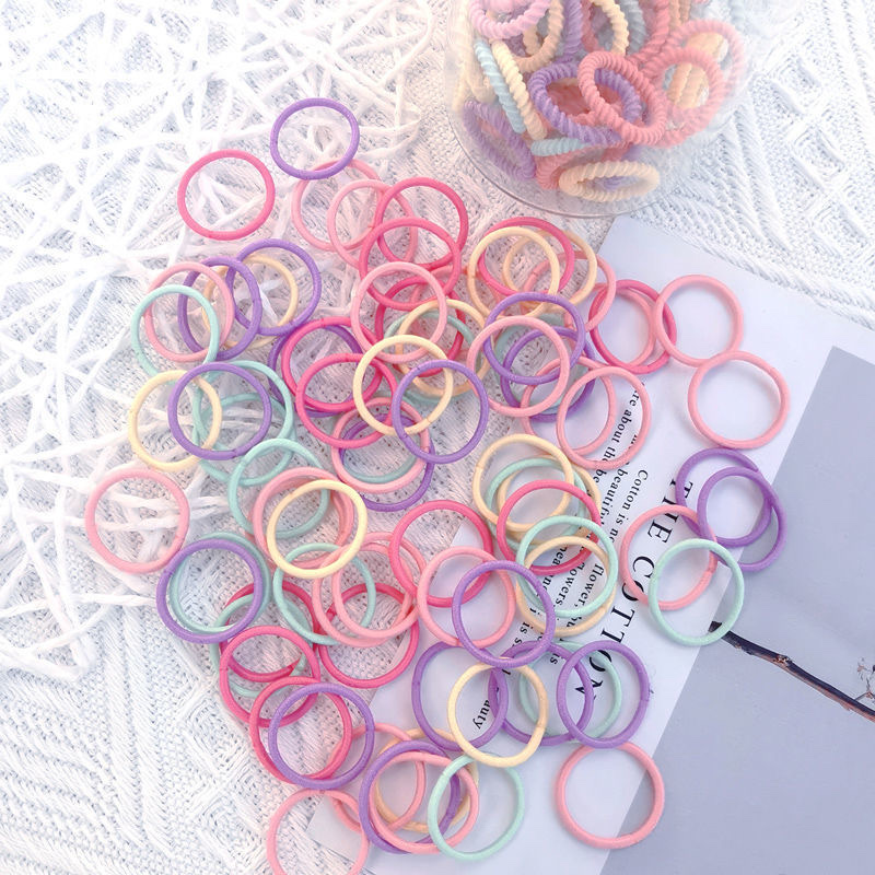 Rubber Band Children Little Girls Do Not Hurt Baby Small Rubber Band Hair Accessories Baby Small Headband Hair Band Hair Band details Picture