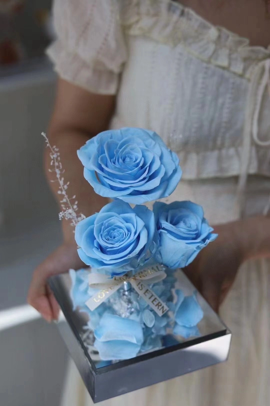 Acrylic eternal rose Valentine's Day gift box, gift, gift, gift detail image 4