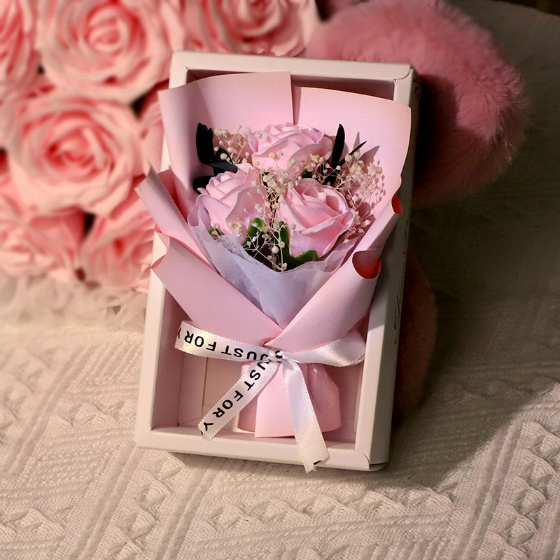 Soap rose gift box for Teachers' Day, Mother's Day and Valentine's Day detail image 9