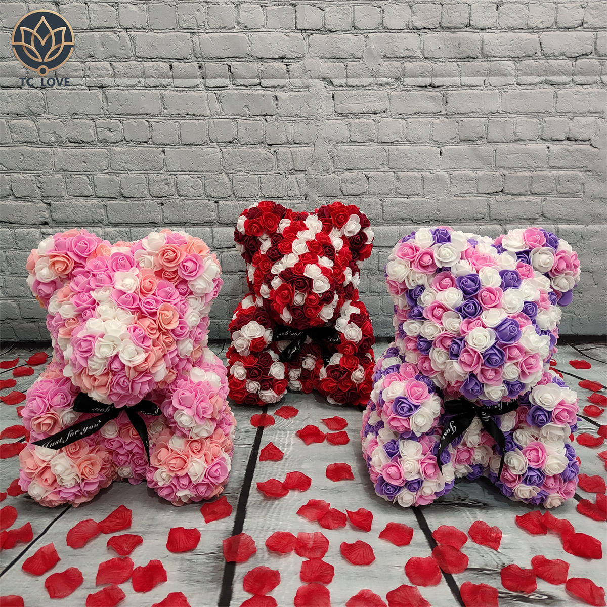 40 cm PE bear Valentine's Day gift, Children's Day gift, festival supplies detail image 2