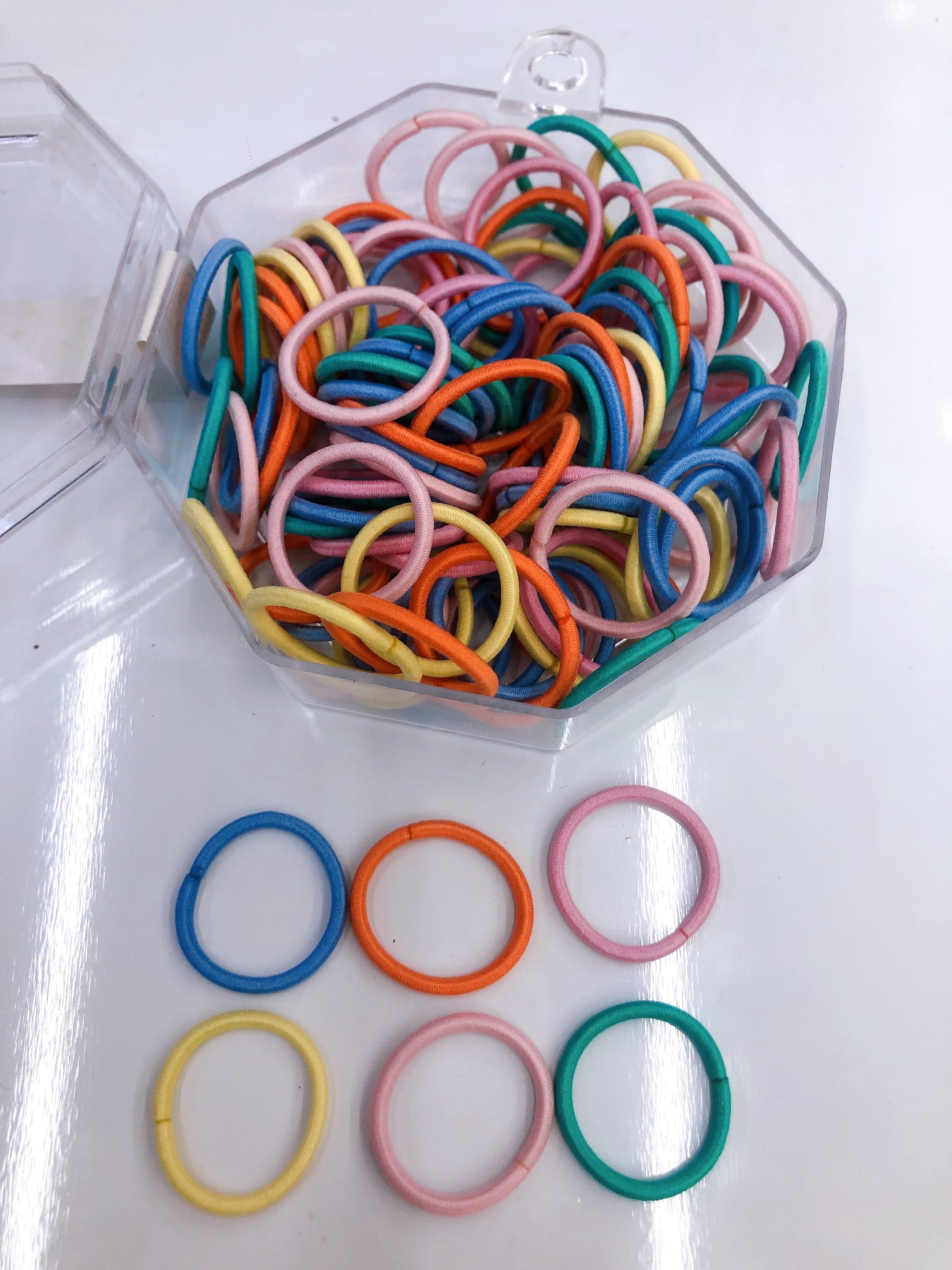 Rubber Band Children Little Girls Do Not Hurt Baby Small Rubber Band Hair Accessories Baby Small Headband Hair Band Hair Band Specification drawing