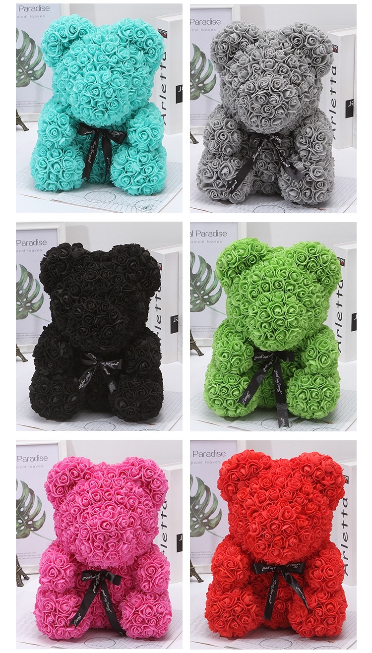 40 cm PE bear Valentine's Day gift, Children's Day gift, festival supplies Application Scenario