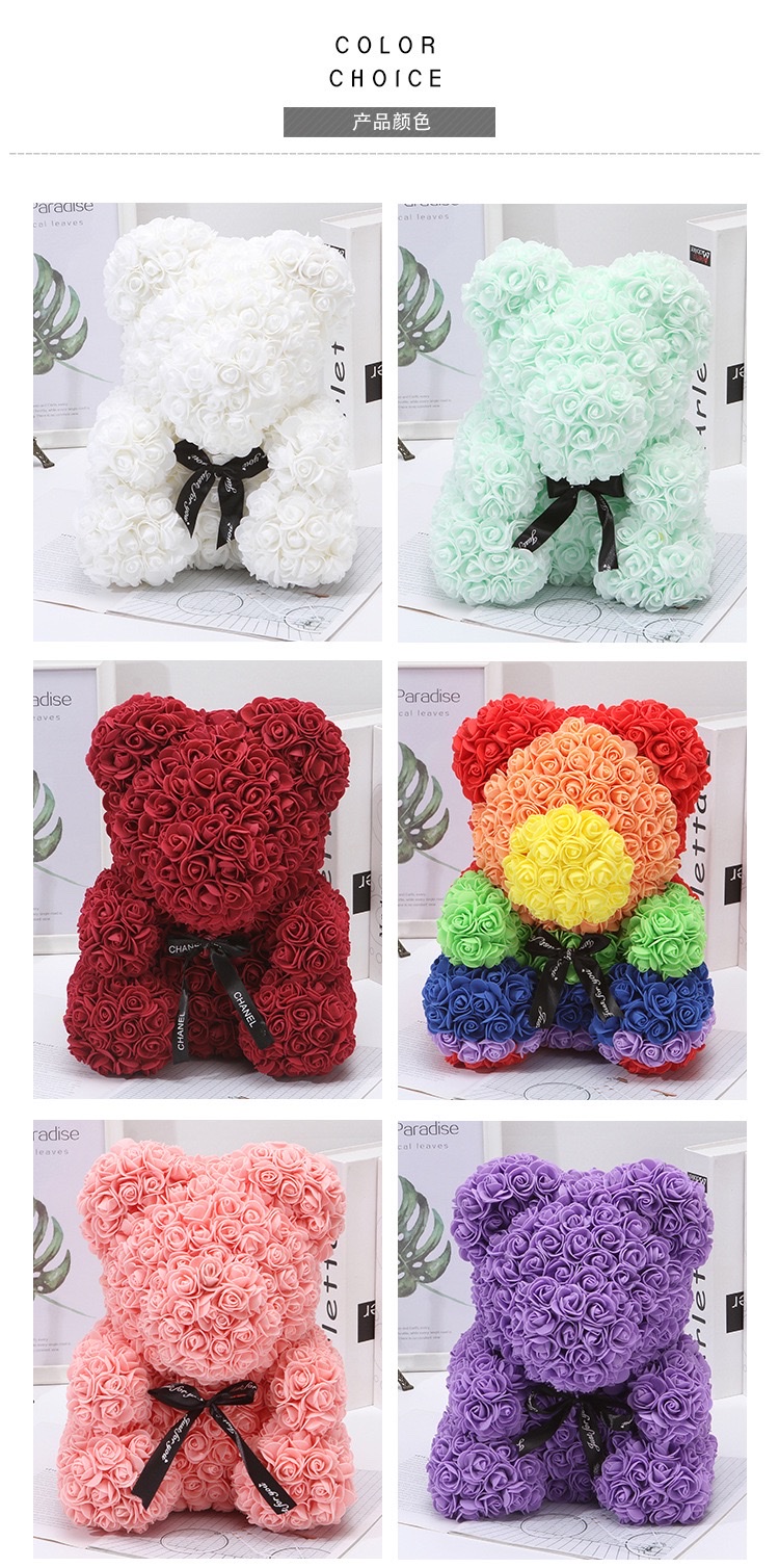 40 cm PE bear Valentine's Day gift, Children's Day gift, festival supplies detail image 5