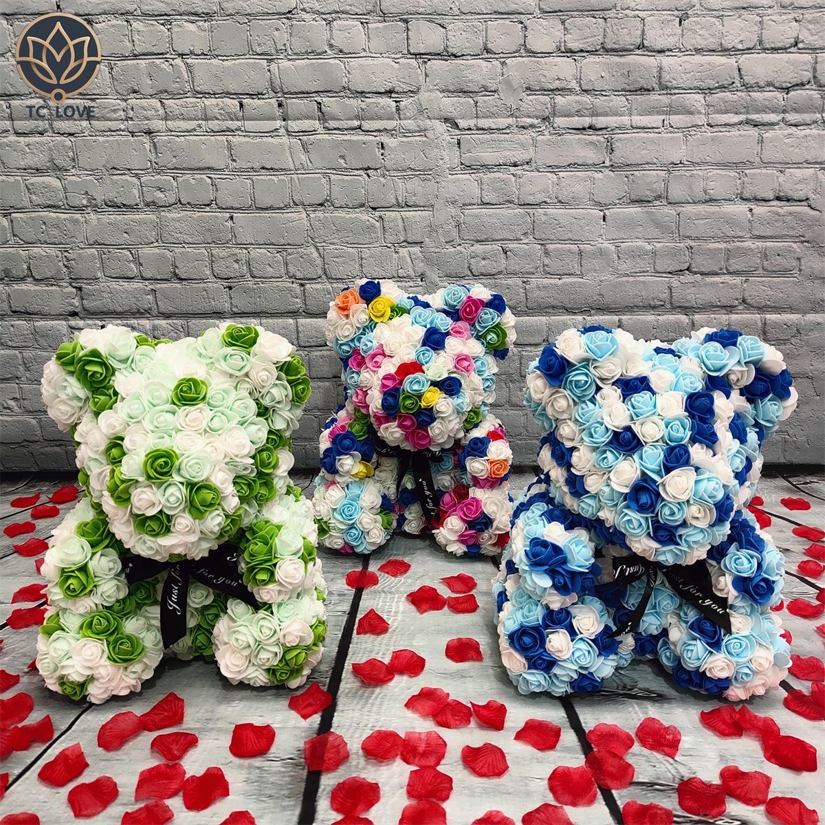 40 cm PE bear Valentine's Day gift, Children's Day gift, festival supplies detail image 3