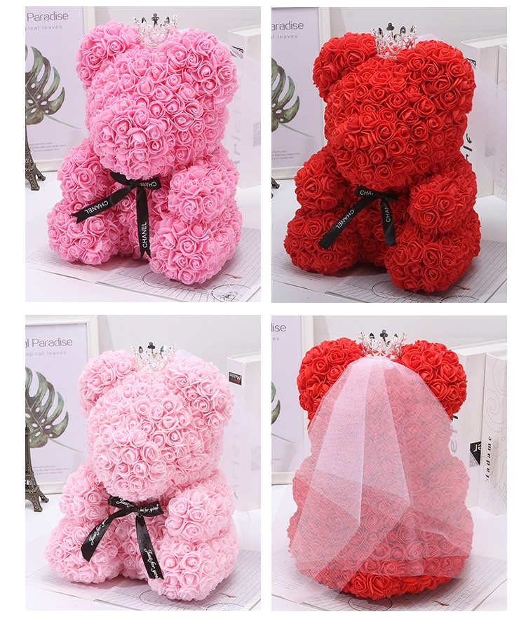 40 cm PE bear Valentine's Day gift, Children's Day gift, festival supplies Specification image