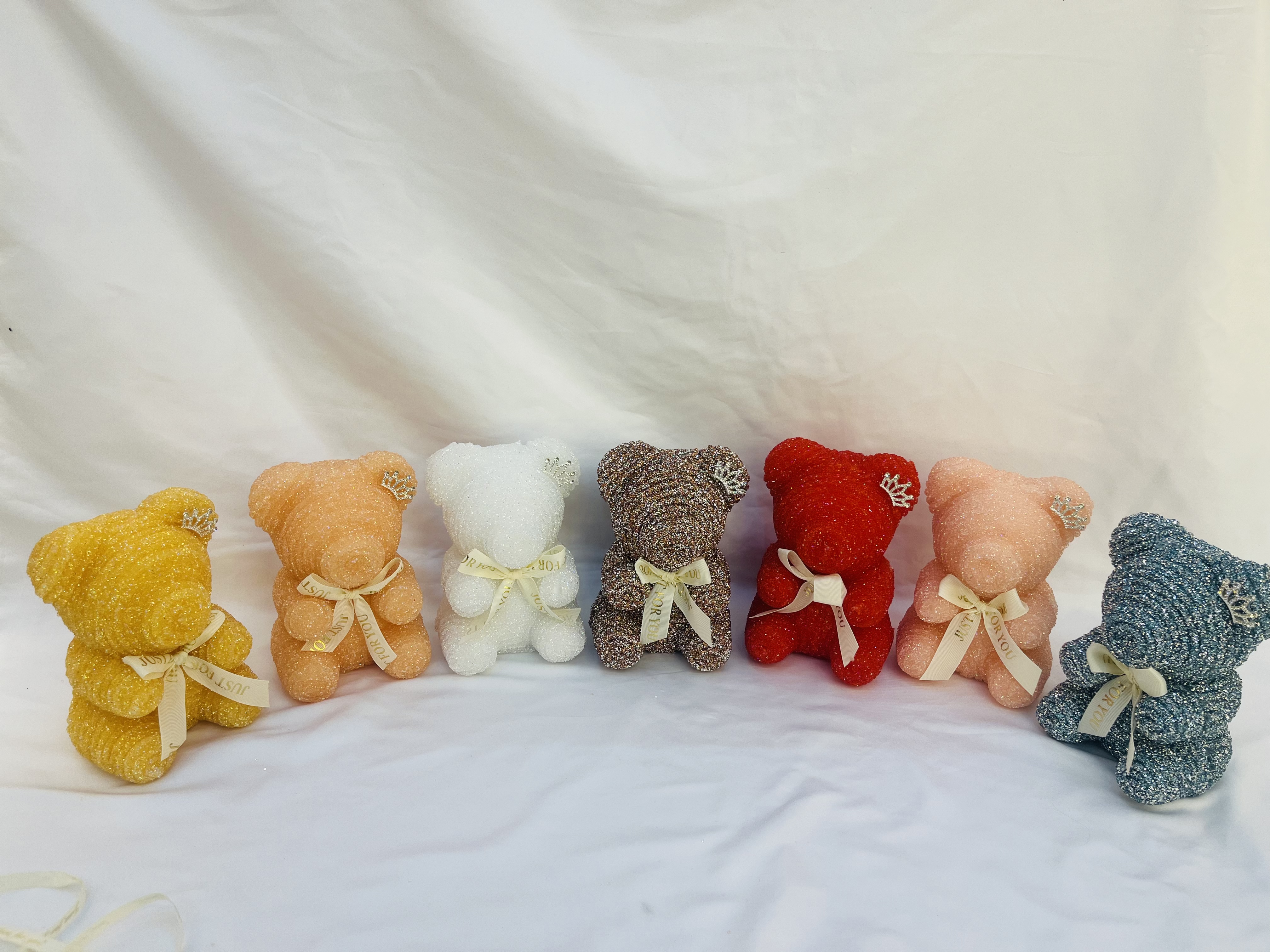 Crystal diamond Bear Valentine's Day and Children's Day gifts, festival presents detail image 7