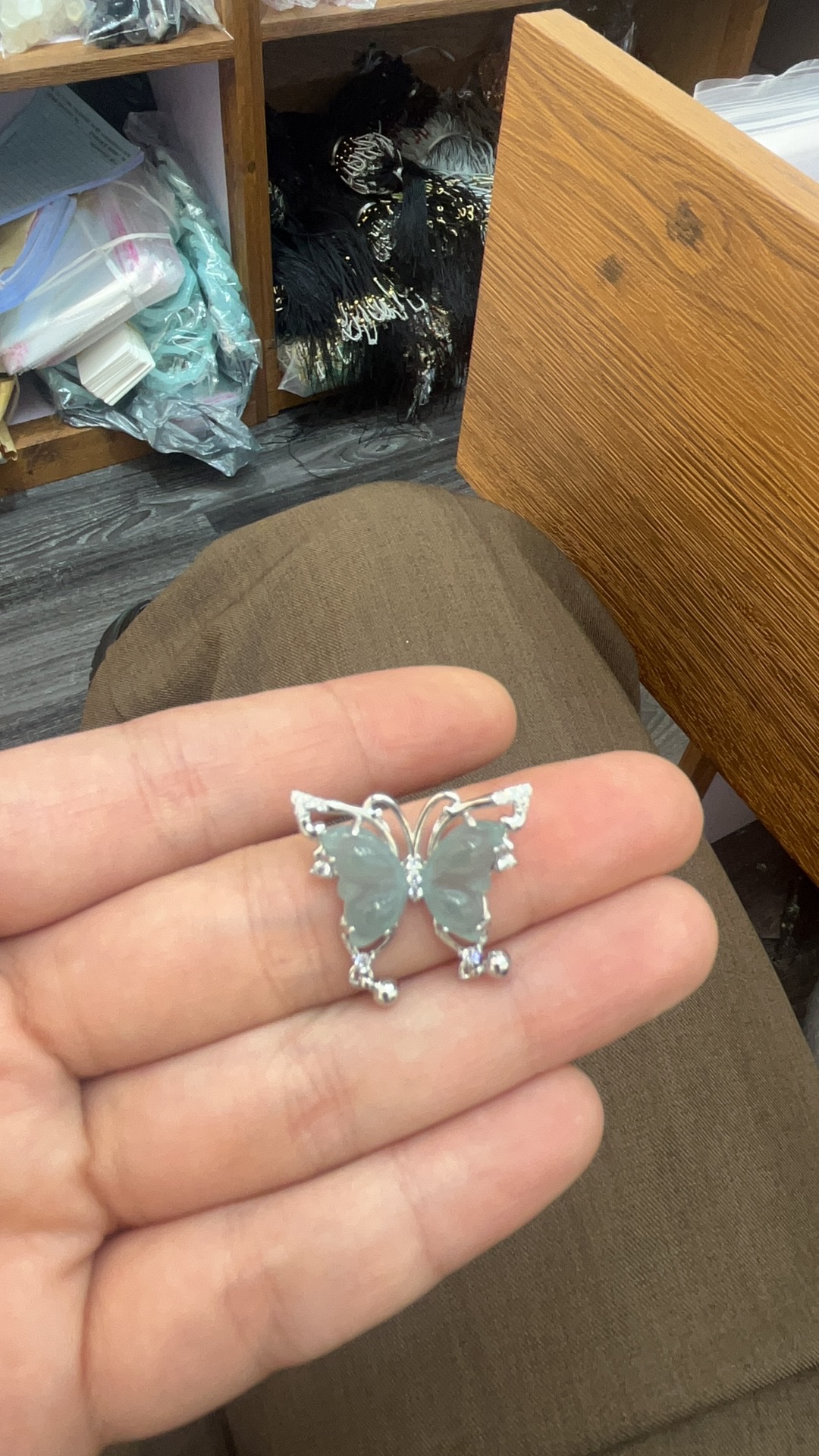 Jade butterfly