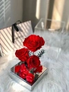 Acrylic eternal rose Valentine's Day gift box, gift, gift, gift details Picture