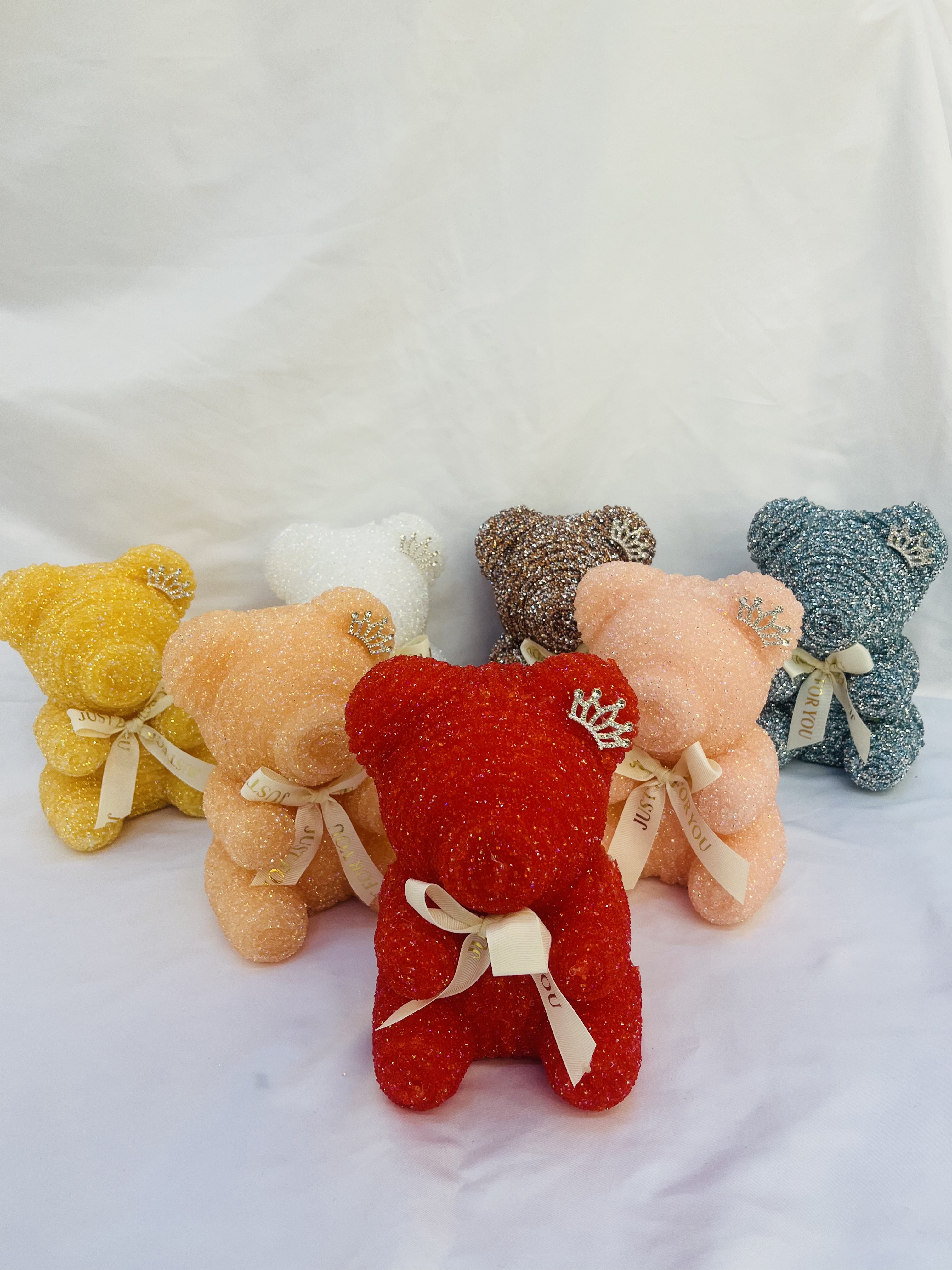 Crystal diamond Bear Valentine's Day and Children's Day gifts, festival presents detail image 8