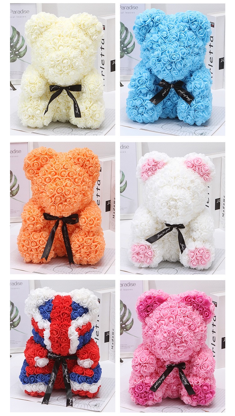 40 cm PE bear Valentine's Day gift, Children's Day gift, festival supplies details Picture