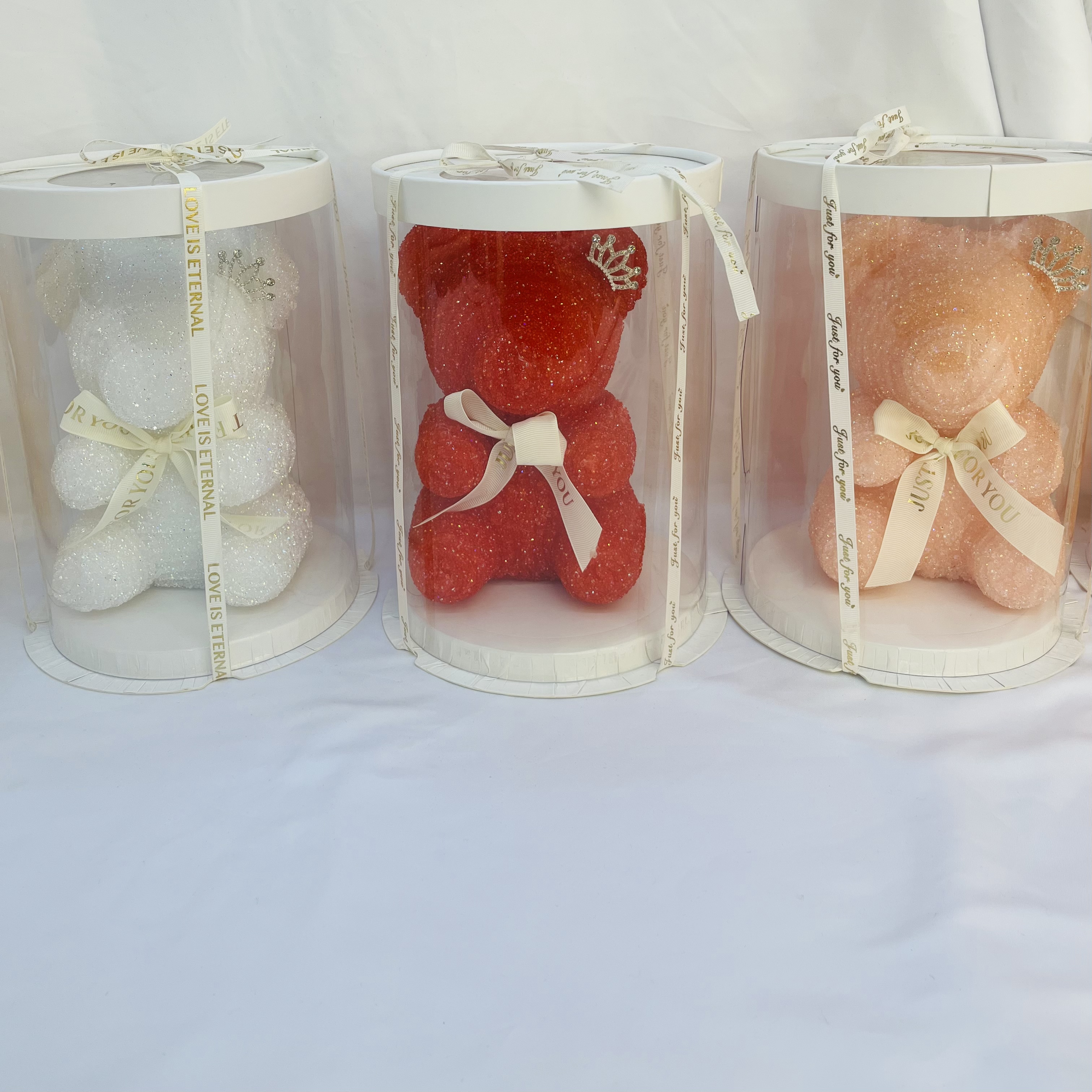 Crystal diamond Bear Valentine's Day and Children's Day gifts, festival presents detail image 10