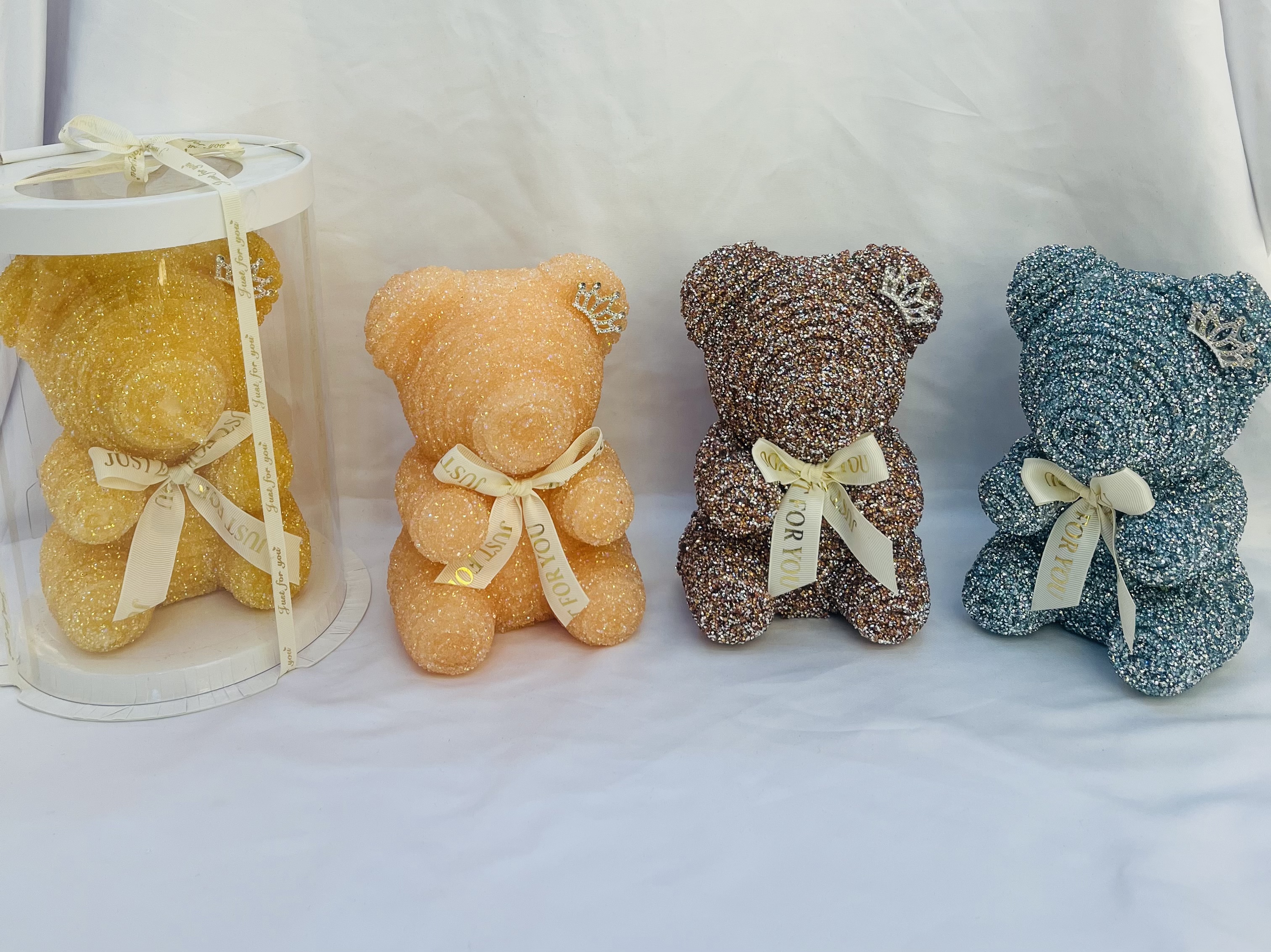 Crystal diamond Bear Valentine's Day and Children's Day gifts, festival presents detail image 9