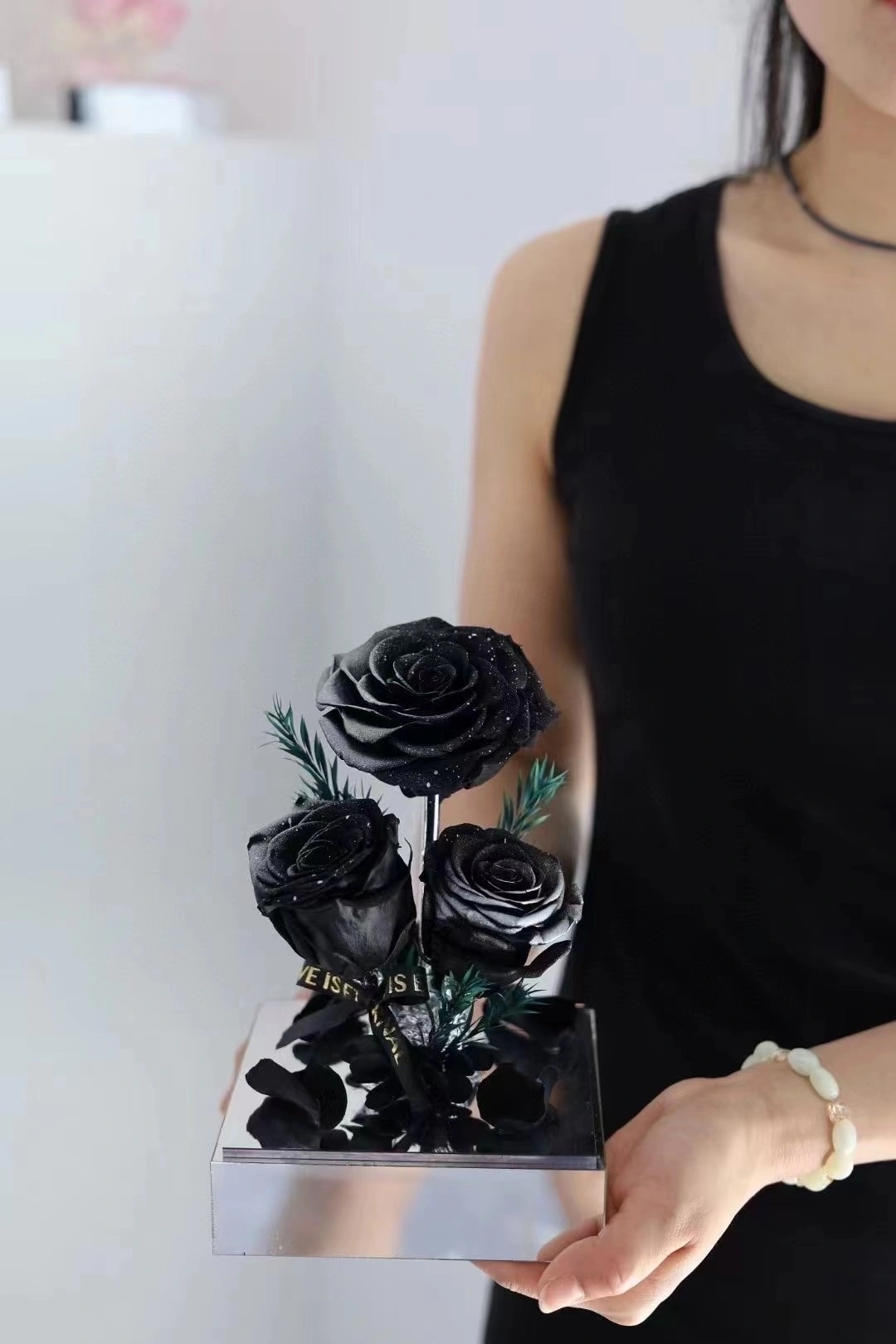 Acrylic eternal rose Valentine's Day gift box, gift, gift, gift detail image 9