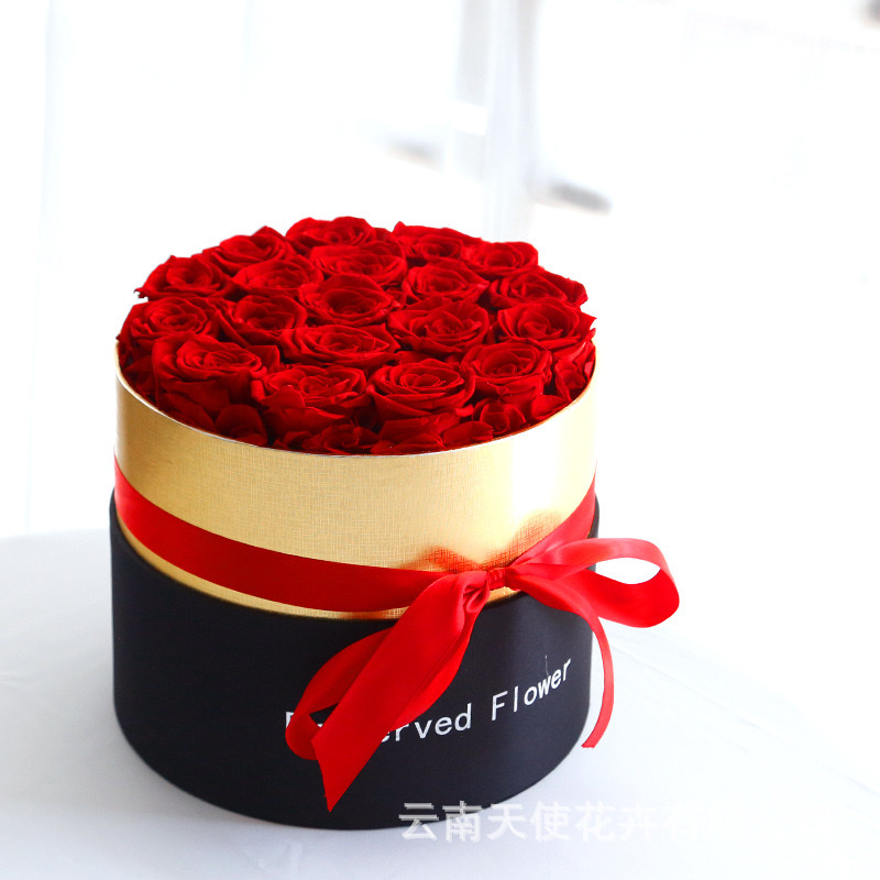 Eternal flower hug bucket, Valentine's Day gift, Mother's Day gift, birthday gift details Picture