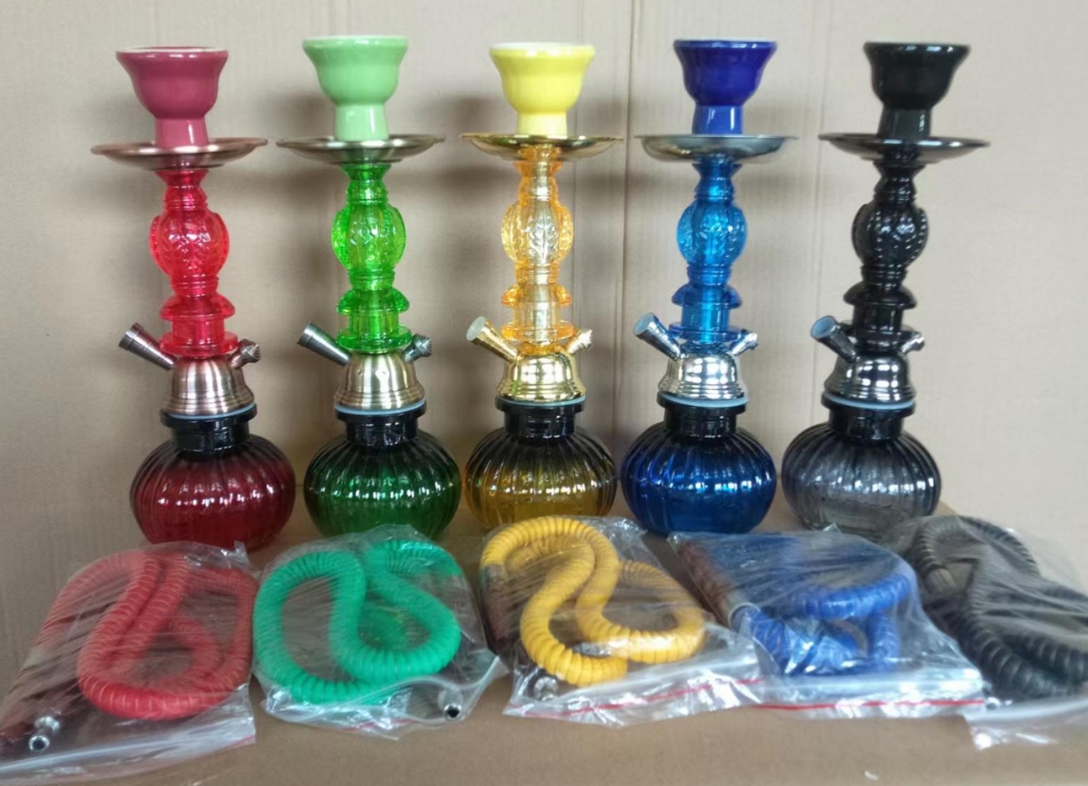 美国进口金属仿古铁盘水烟壶 水晶佛像装饰水烟器具 高档艺术品收藏A01详情图4