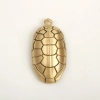 New brass turtle shell rotating handle piece, office desk decoration and handicraft Item Picture