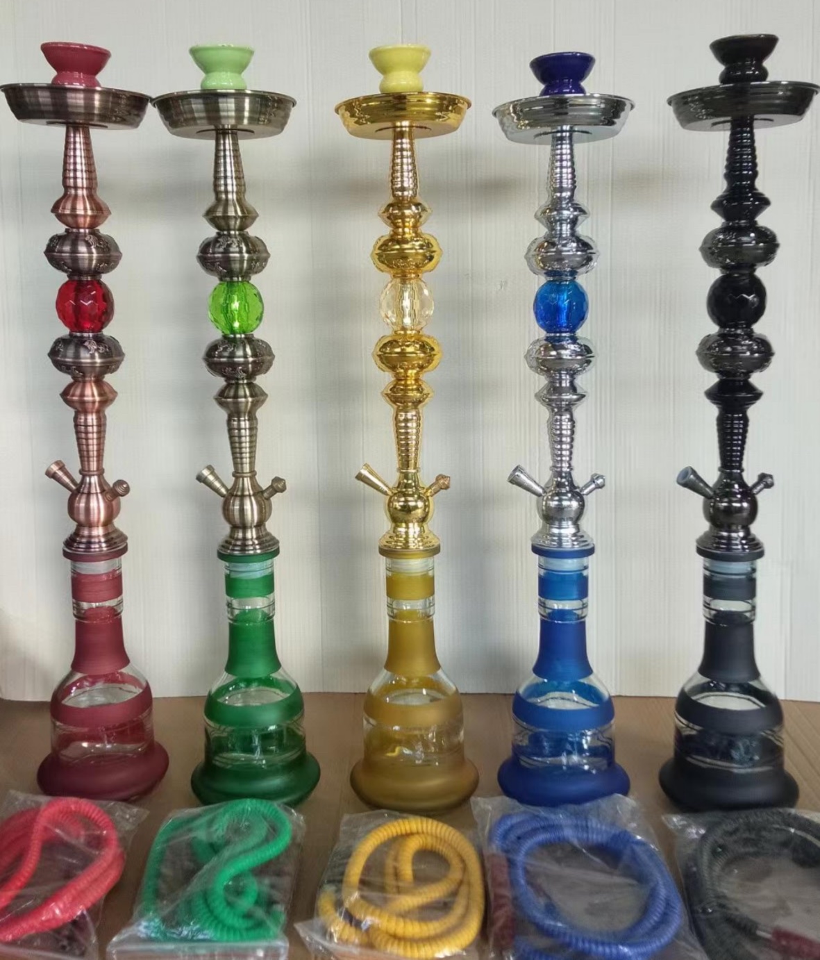 美国进口金属仿古铁盘水烟壶 水晶佛像装饰水烟器具 优雅高雅艺术品收藏水烟 HOOKAH详情图6