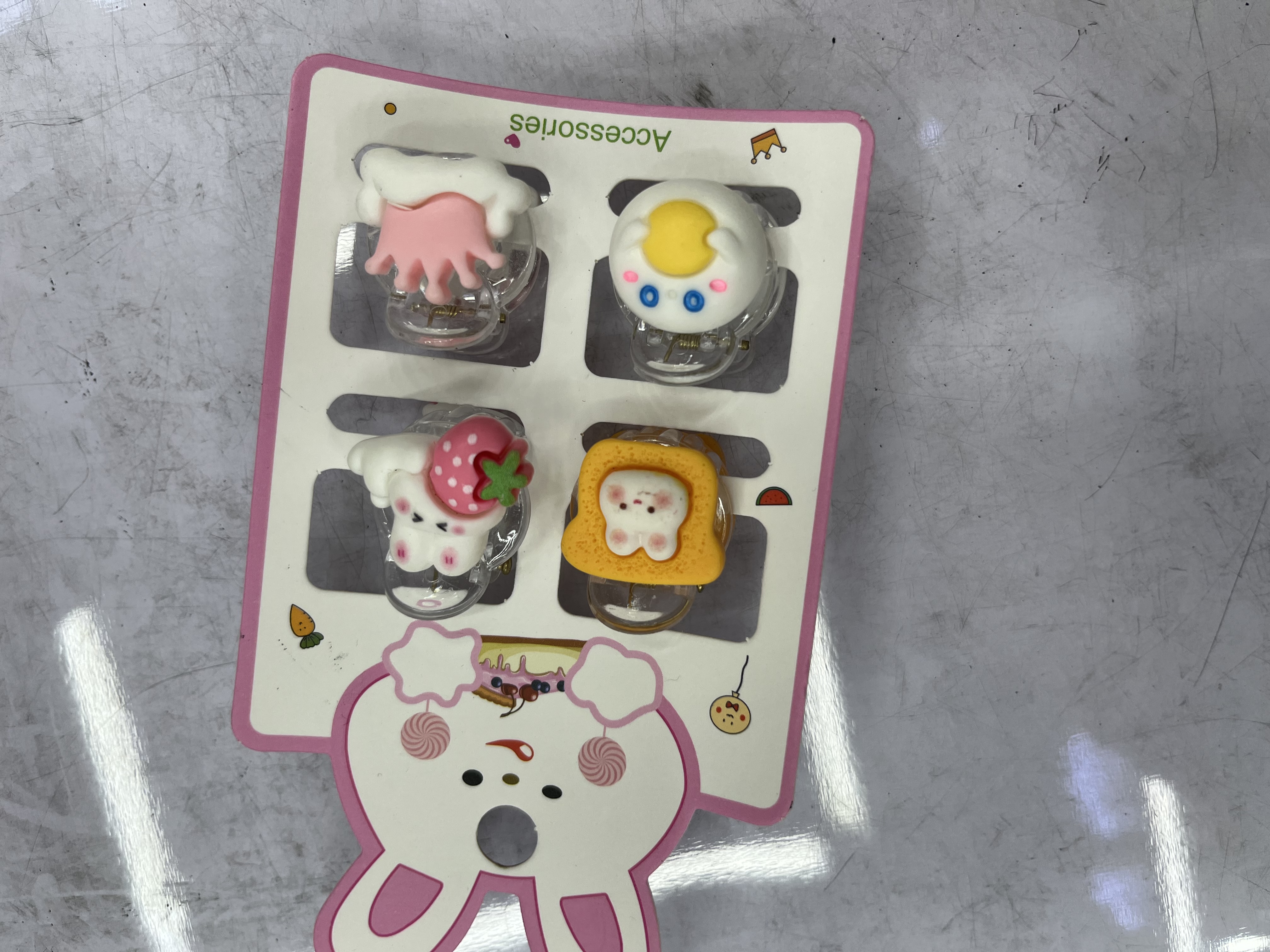 创意饰品鲨鱼夹 发饰发夹 抓夹设计 独特时尚头饰 简约大气发装饰品抓夹产品图