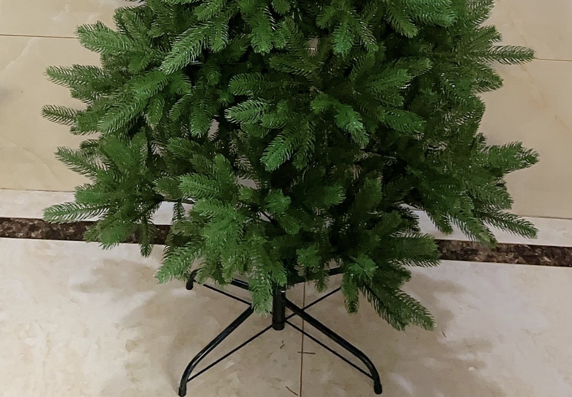 圣诞树，全PE叶圣诞树，高档材质细节图