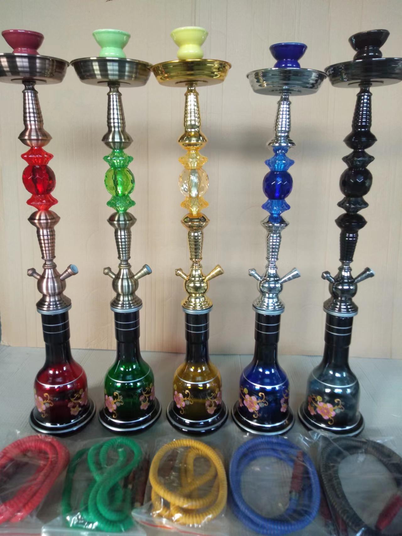 美国进口金属仿古铁盘水烟壶 水晶佛像装饰水烟器具 优雅高雅艺术品收藏水烟 HOOKAH