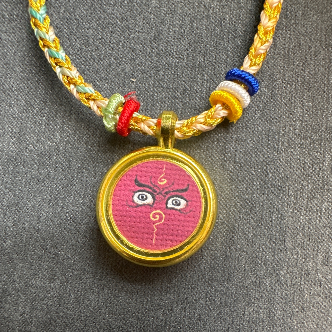 藏传佛教五路财神手链详情图2