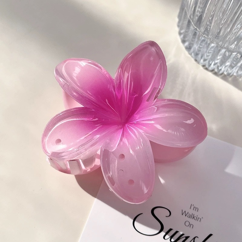 The popular egg-flower hair accessory and hairpin exude a sense of sophistication for women. It features a large back of the head, a shark clip, a versatile ponytail bun, a hair clamp, a hair accessory and hairpin Specification image