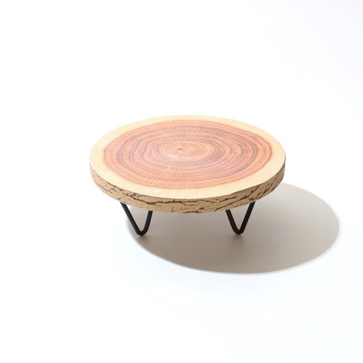 北欧风情简约木质加厚桌面杯垫隔热垫铁艺时尚跨境家具配件批发详情图5