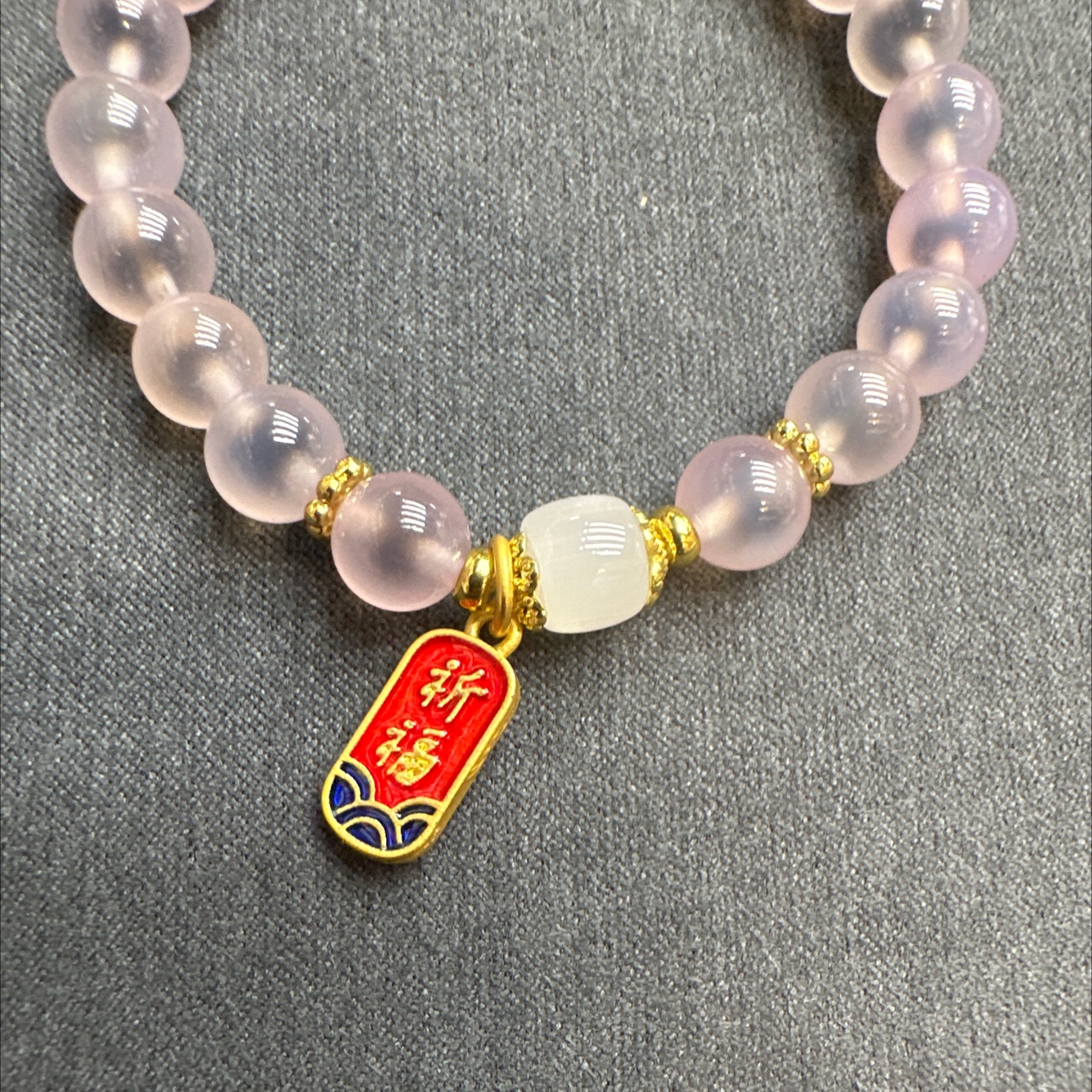 五台山手链五行珠手链水晶饰品详情图2