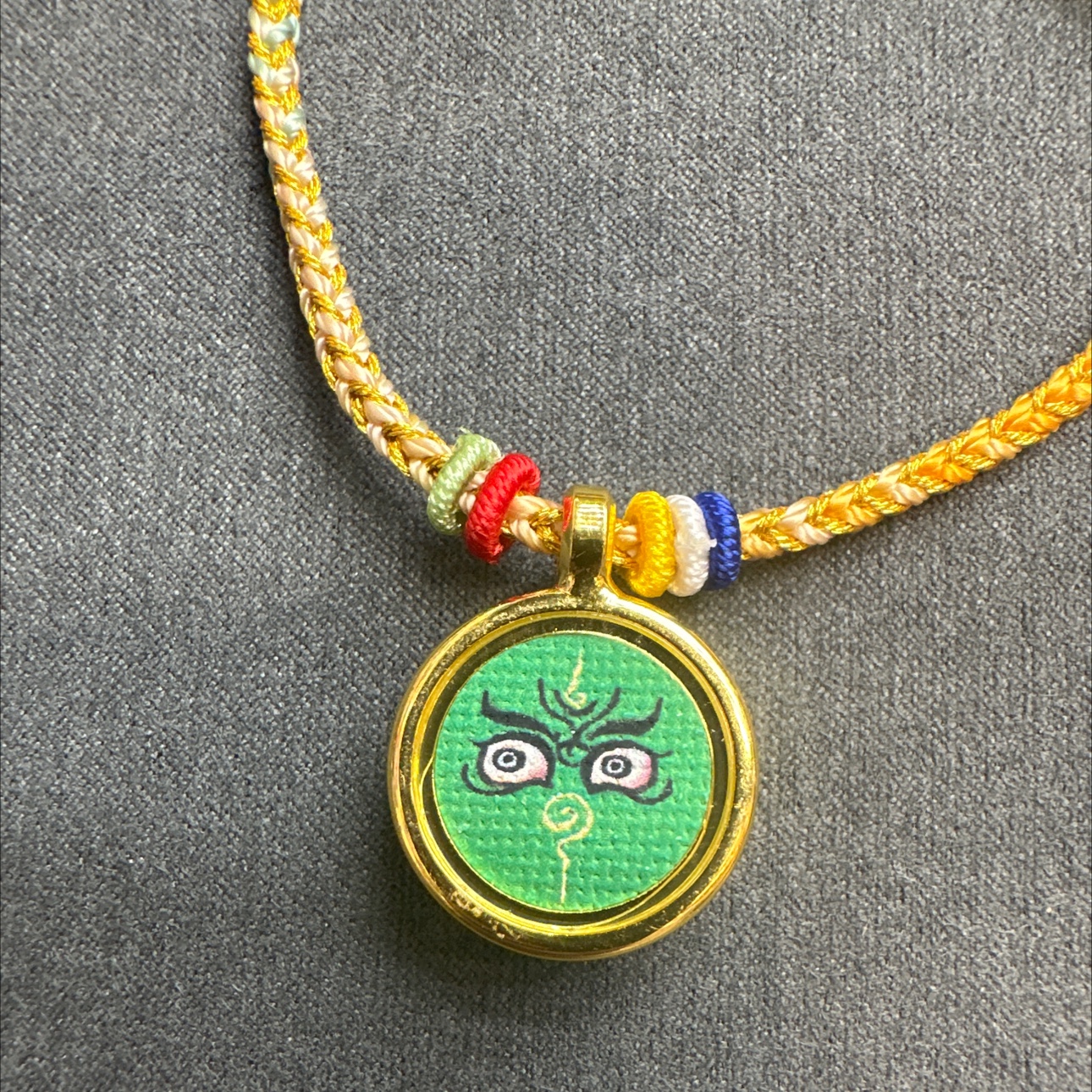 藏传佛教五路财神手链详情图3