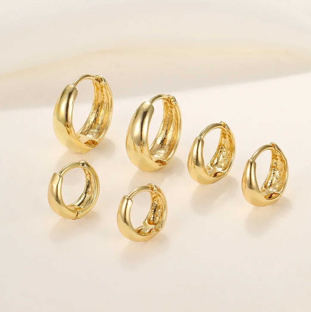 跨境热款三件套铜扣耳扣Jewellery
