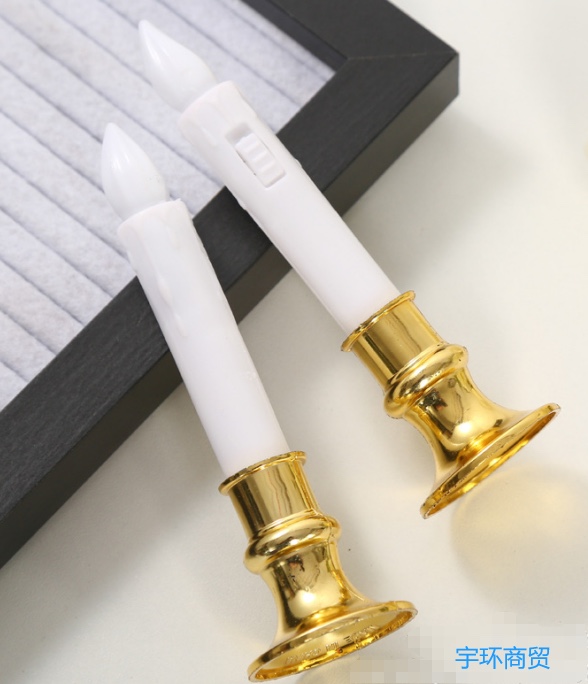 Electronic candles, LED tearful pole wax, LED simulation candles, atmosphere tearful candles, long pole LED wholesale candles, wedding and Christmas electronic candles detail image 4