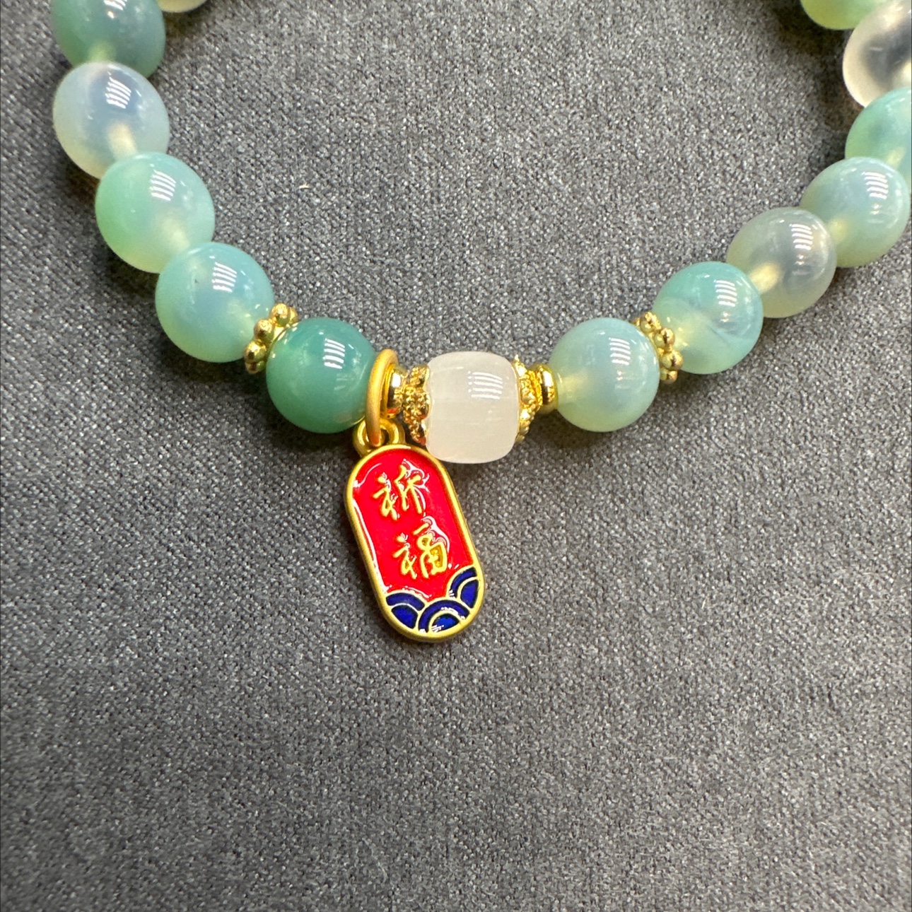 五台山手链五行珠手链水晶饰品详情图3