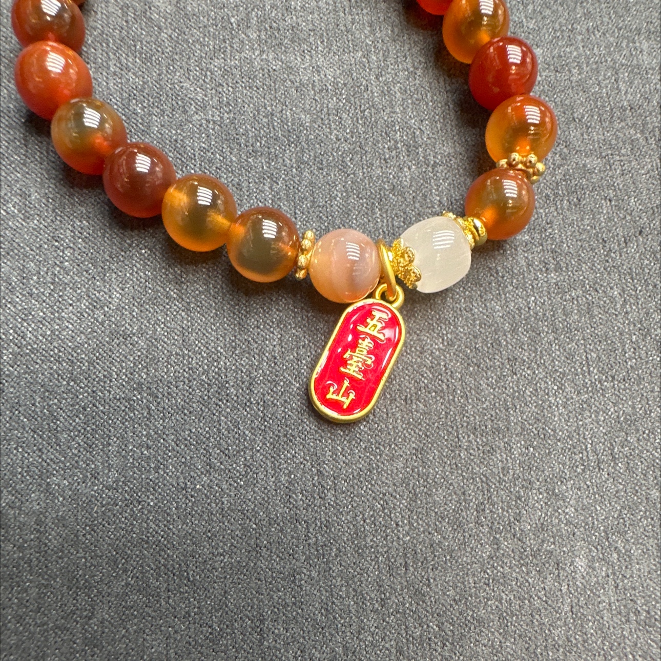 五台山手链五行珠手链水晶饰品详情图4