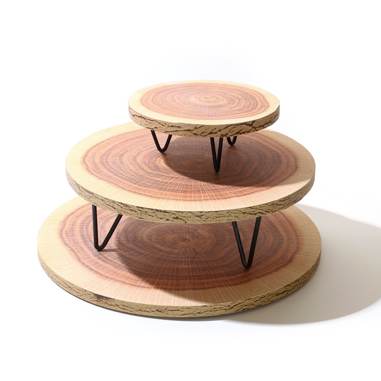 北欧风情简约木质加厚桌面杯垫隔热垫铁艺时尚跨境家具配件批发详情图2