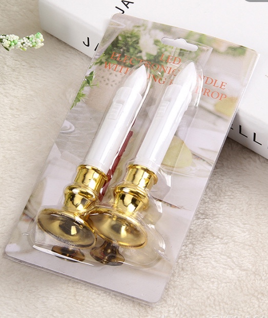 Electronic candles, LED tearful pole wax, LED simulation candles, atmosphere tearful candles, long pole LED wholesale candles, wedding and Christmas electronic candles detail image 3