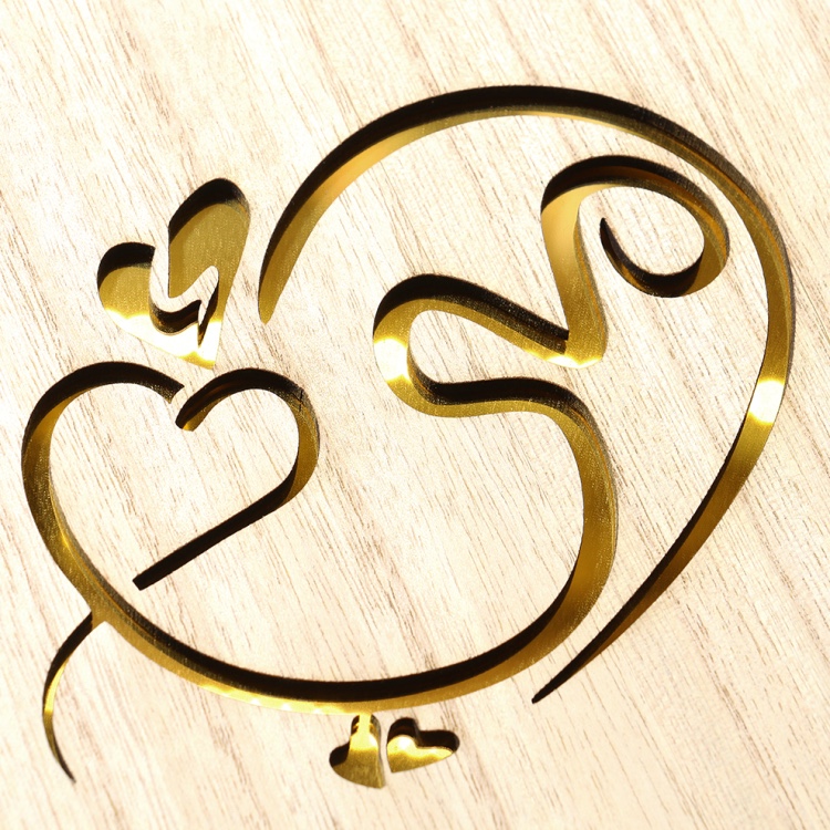 爱心雕刻茶叶伴手礼木盒带锁礼品盒首饰储物盒创意收纳盒厂家批发白底实物图