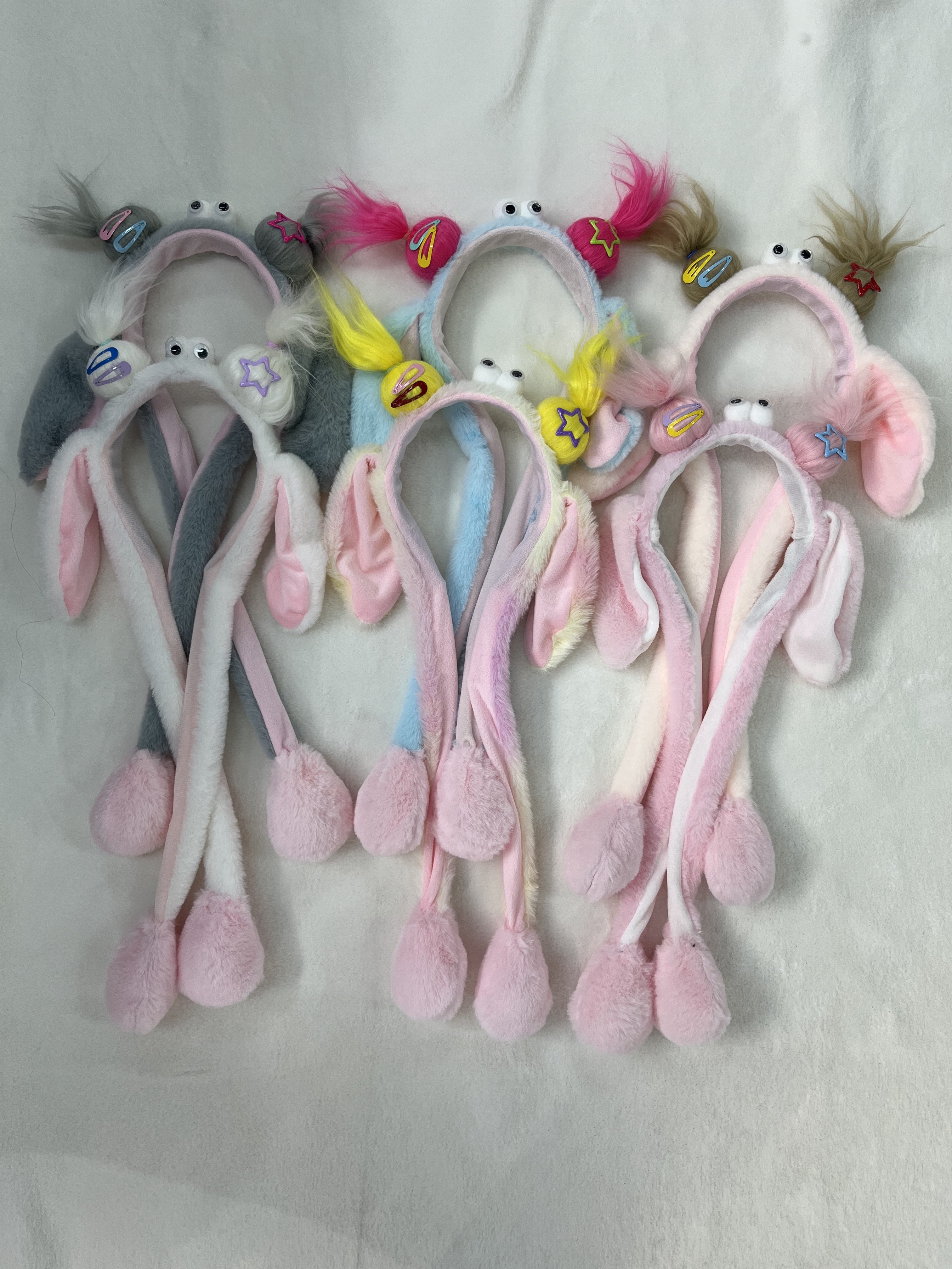 Air Bag Pinch Party Headband, Ears Will Move, Cute Air Bag Pinch Headband From Influencer Item Picture