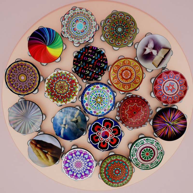 鼓类玩具实物图