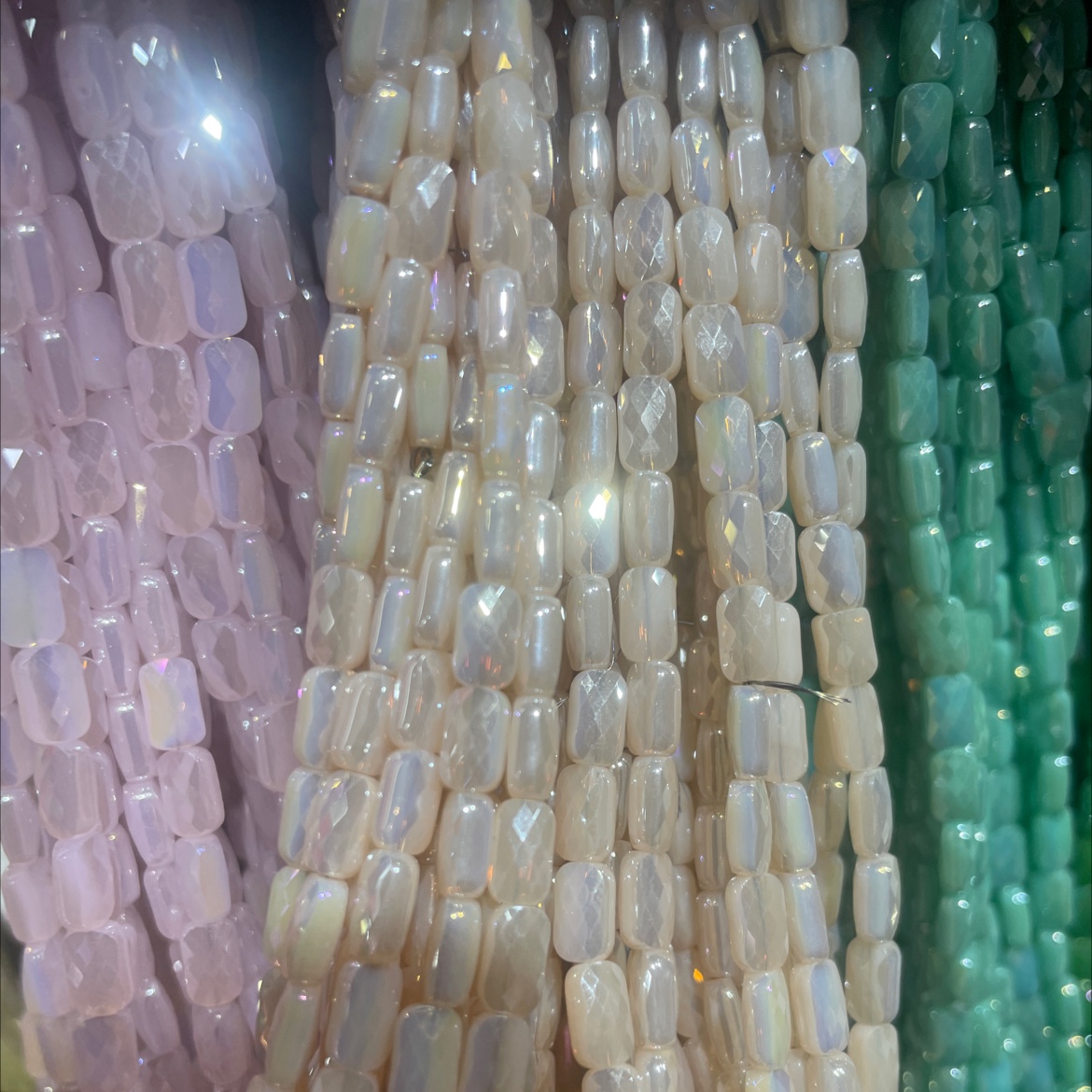 嫂子水晶麻将珠水晶珠精美串珠手工DIY珠子 手链项链材料详情图3