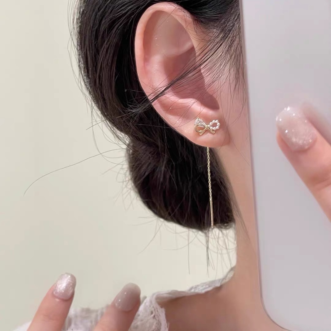 首饰珍珠简约耳环时尚女士耳饰 精美耳环潮流配饰